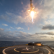 The second landing of the refurbished Falcon 9 stage that flew SES-10.